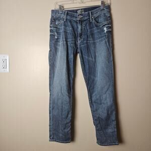 Mother The Dropout Hooked Destroyed  Denim Jeans Size 26